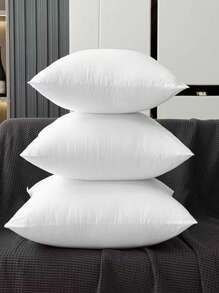 1pc Highly Comfortable & Ultra Soft Square Throw Pillow - Ergonomic Neck & Back Support, Plush & Luxurious Feather-Fill, Ideal For Bedroom, Living Room, Hotels - Single, High Elasticity, Luxurious