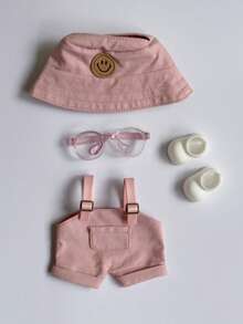 1-4 件适用于 服装配饰、多色围兜裤、夏季帽子、眼镜、靴子或全套 服装，适合 BJD 和大多数娃娃的服装配饰 - 彩色 - 查看 26