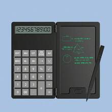 学生用科学计算器，12 位大屏幕，带记事本的数学计算器，初中高中用品和大学课堂必备品 - 彩色 - 查看 15