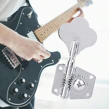 Set Of 4 Open-Ended Tuners For Electric Bass, Ideal For Tuning A Jazz Bass - Multicolor - View 1