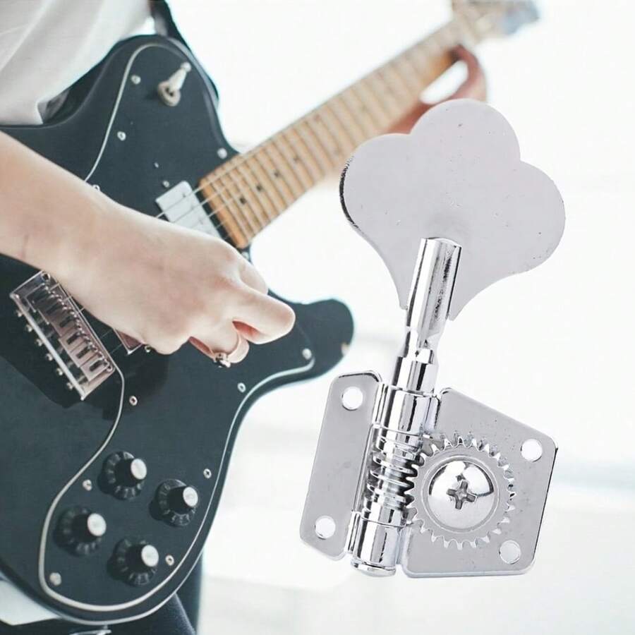 Set Of 4 Open-Ended Tuners For Electric Bass, Ideal For Tuning A Jazz Bass - Multicolor - View 1