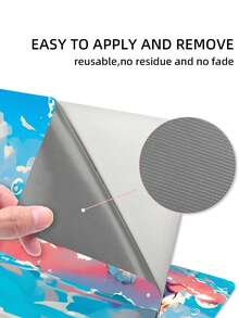 Laptop Skin Sticker Decal 15.4 Inch 15.6 Inch Laptop Vinyl Skin Sticker Cover Art Protection Laptop (Including 2 Wrist Pads Skin) - Multicolor - View 4