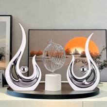 1pc Luxury Modern Minimalist Home Decor Accessory, Display Piece For TV Stand, Hallway, Cabinet, Living Room, High-End Vibe