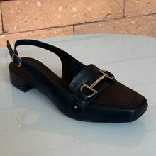 Mule With Heels Milli Elegance Comfort For Your Everyday Life Formal Elegant Perfect For Working Going Out Traveling - 黑色 - 查看 3