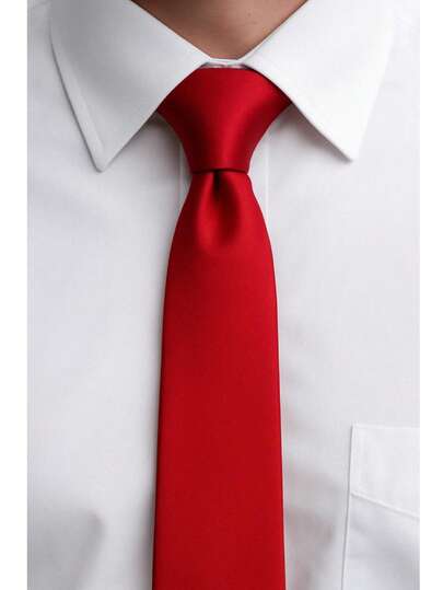 Corbata Juvenil Adulto para Hacer Nudo de Poliester 7 cms Ideal Cualquier Ocasion Diferentes Colores