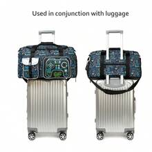 1 件儿童动物行李袋男孩旅行袋礼物男孩过夜袋手提包男孩过夜袋健身舞蹈包带鞋隔层 - 男款旅行袋 - 查看 10