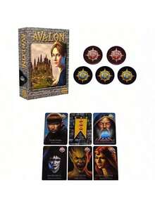 Avalon, Coup: The Resistance, The Resistance Organization, Quest Board Game Cards, Social Reasoning Games, Independent Board Games, The Future Of Civilization! A Standard Version Role-Playing Game - Multicolor - View 9