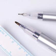 2件套纹身模板笔套装 眉毛定位笔 双头贴皮纹身笔 绣花绘图定位笔 无味 无线 有标记 无菌独立包装