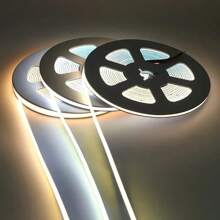 1/2/3/4/5Meters 5V 3mm PCB Width 400LEDs/M LED COB Strip With Switch USB High Brightness LED Light Bedroom Flexible Self-Adhesive Strip Light Warm White 3000k, Cold White 6000k For Indoor