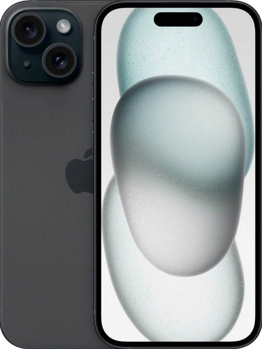 Apple IPhone 15 (Unlocked) 128GB / 256GB / 512GB (Refurbished-Excellent Condition) - màu đen - Xem 1