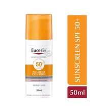 Eucerim protector solar crema antiedad control claro SPF50+ 50mL - Naranja - Ver 3