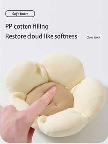 1pc Baby Petal Soft Pillow, Gauze Breathable Anti-Startle Sleep Aid, Soft Infant Toddler Pillow - Multicolor - View 8