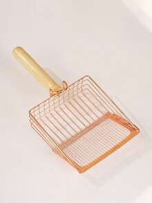 1 件猫砂铲，带舒适手柄的金属猫砂铲，不锈钢猫砂清洁工具 - 銀色 - 查看 9