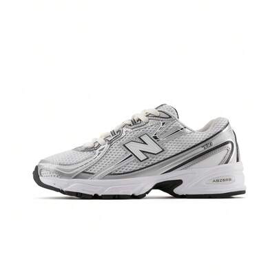 New Balance 740系列网眼透气休闲鞋，编织拼布设计，2025年春季