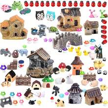 105 Miniature Fairy Garden Accessories, Fairy Garden Kit, Fairy Garden Animals, Miniature Figurines, Micro Landscape Ornaments Kit, Garden Kit Dollhouse Decoration Plant House Decor - 1 - View 1