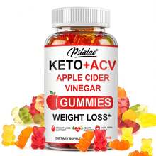 Keto ACV - Weight Loss For Men And Women - Keto Gummies - Detox, Cleanse, Digestion - 60pcs - 一瓶 - 試用階段 - 查看 1