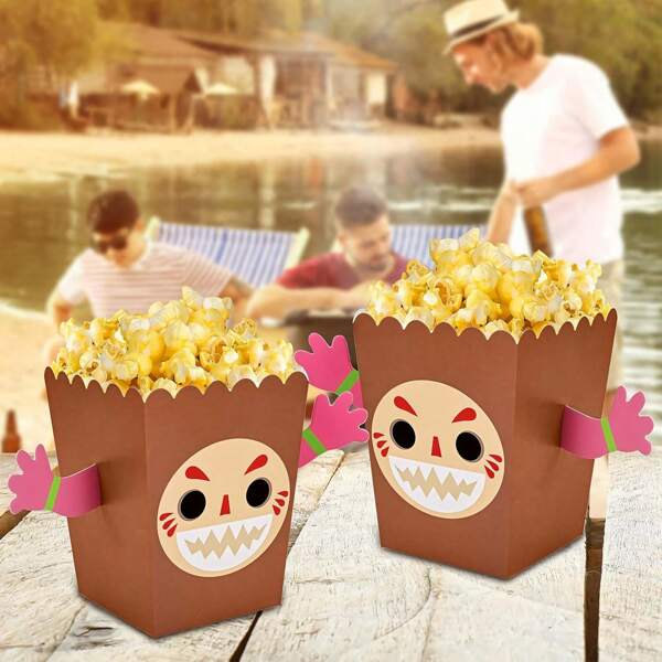 Hawaii Popcorn Box DIY Snack Popcorn Box Luau Party Supply Hawaiian Birthday Party Decoration Party Supply Hawaiian Party Decoration Party Favors