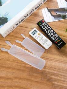 Cute Rabbit Remote Control Cover, Household Air Conditioner And TV Remote Control Dust Cover, Remote Control Waterproof Cover Silicone Protective Cover Insulation, Galentines, Puppy, Carnival