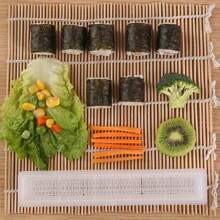 1 pieza Molde manual ultrafino para enrollar sushi con algas, arroz y verduras, herramienta para preparar sushi japonés y coreano, molde pequeño para enrollar algas, arroz y verduras, utensilios de cocina