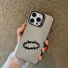 A Stylish Phone Case Does Not Include A Lanyard Or Stand. This Phone Case Features A Beautiful Winter-Themed Design With A Faith-Based Motif And Is Available For IPhone 16, 11, 15, 14, 13, And 12 Pro Plus. This Shockproof Black And Silver Case Makes A Thoughtful Christian Gift For Both Men And Women, Especially Sisters. - 黑色 - 查看 5