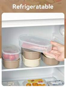 WORTHBUY Portable Lunch Box Student Office Worker Bento Box Salad Fruit Food Contanier With Compartment Keeping Box
