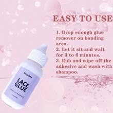 Lace Wig Install Kit, Wig Install Kit Beginner, Wig Cap Lace Front Wig, Waterproof Lace Glue, Brush, Melting Elastic Band, Tweezer, Scissor, Combs - 1 - View 2