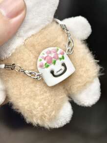 1 Stück/10-20cm Puppen Umhängetasche, Mini Puppenhandtasche, geeignet für Umhängedekoration, exquisit vintage klassische Tasche, Rucksack Accessoire, Puppenhaus Mini Taschenhänger!