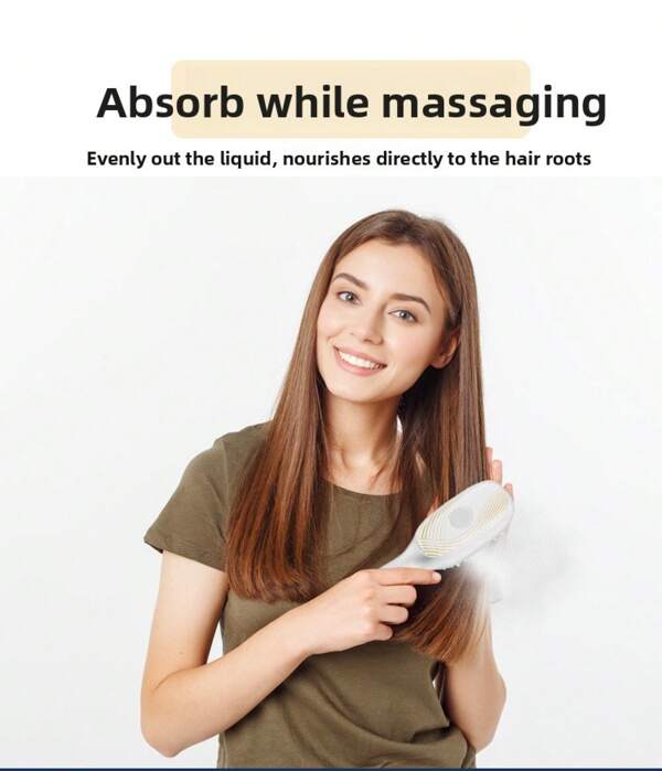 Mikros trom massage kamm Rot und Blau Haarpflege Haarpflege Haarpflege Haarpflege Flüssigkeit Essenz Einführung
