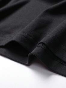 男士常规版型长袖 T 恤 Polo 衫，春秋休闲运动轻便上衣，适合跑步、高尔夫、钓鱼、篮球、露营、健身、游泳、海滩等户外活动 - 送给丈夫、男朋友的绝佳礼物 - 黑色 - 查看 8