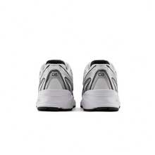 New Balance Zapatos casuales con diseño de parches tejidos, modelo serie 740, con malla transpirable, primavera 2025 - Blanco/Negro-D - Ver 6