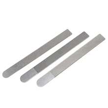 3 piezas de herramientas de mantenimiento de guitarra de acero inoxidable con mango largo (0,24-0,61/0,32-0,81/0,53-1,35)