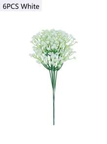 Flores artificiales 40piezas/20piezas/12piezas/6piezas Flor de Bebé Respiración Artificial Gypsophila Falsa Para Bodas Fiestas Decoración del Hogar Ramos Florales Accesorios DIY, Día de los Enamorados, Regalo