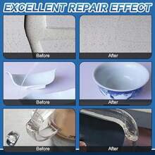 [Heavy-Duty Adhesive] 1/2pcs Super Adhesive With Dropper Heavy-Duty, Dries Clear, Waterproof, Temperature-Resistant Perfect For Crafts, Repairs & DIY Super Glue, Wood Glue, Nail Glue, Shoe Glue, Craft Glue