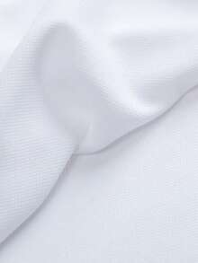 2PCS Men's Solid Pique Polo Shirt - White - View 5