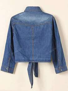 Spring/Summer New Casual Denim Long Sleeve Shirt