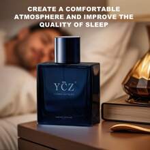 YCZ Merry Christmas YCZ Midnight Marine Man Eau De Parfum, 1.7oz(50ml).Long Lasting EDP Men. Making It The Ideal Gentlemen's Gift,Perfume For Men ,Perfume For Women, Travel Spary,Organizer,Bottle,Stand,Holder