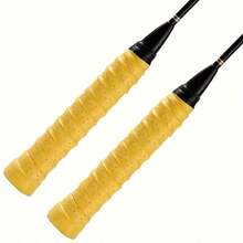 2pcs, Absorbent Anti-Slip Tennis Racket Grip Tape, Badminton And Pickleball Racket Tape - Multicolor - View 11