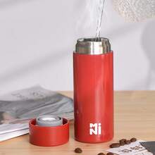 1 件 230ml 迷你咖啡瓶真空保温杯小容量便携式不锈钢旅行饮料水瓶保温瓶返校 - 彩色 - 查看 4