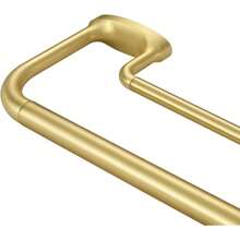 Barras de Cortina Dobles, Barra de Cortina Envolvente para Ventanas, Empalme Interno de 1'' Frontal y 5/8'' Trasera, Barra de Cortina Ajustable con Remates y Soportes de Aluminio (Latón, 28 - Bronce oscuro - Ver 1