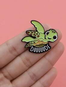 1pc Vintage Rhinestone Butterfly Brooch, Metal Heart Shaped Pin, Minimalist Asymmetrical Design, Fashion Apparel & Bag Accessory, Suitable For Valentine's Day, Party, Gift, Flower Decoration,Mom,Mother,Mother's Day,Gift - Red - View 5