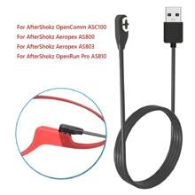 Bone Conduction Headphones Charger For Aftershokz Aeropex AS800/ S803/ S810 Shokz OpenRun Pro Magnetic USB Charging Cable
