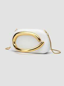 1 chiếc ví cầm tay PU, Lựa chọn quà tặng lý tưởng cho ngày lễ tình nhân, Thoải mái & thời trang, Túi xách thời trang, Lựa chọn quà tặng cá nhân, Phụ kiện 2025, Phong cách thời trang phù hợp với mọi dịp, Cảm giác sang trọng giá cả phải chăng, Túi dự tiệc nổi loạn, Hoàn toàn phù hợp cho các bữa tiệc, đám cưới, dạ tiệc, bữa tối/tiệc chiêu đãi, Túi xách thanh lịch cho quý cô - trắng - Xem 2