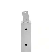 kangten Cable Railing Post Deck Railing 35.4" Silver Post W/ Holes Stainless Steel - Silver - View 5