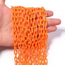 10pcs/Pack Colorful Acrylic Chain, DIY Jewelry Accessories, Necklace Chain, Eyeglasses Chain, Mask Chain - Multicolor - View 14