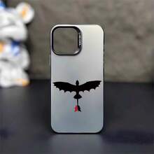 Simple Flying Dragon Sky Pattern High Quality Anti-Fouling And Shockproof Mobile Phone Case For IPhone 14Plus/ 14Pro/ 14ProMax, 13/ 13Pro/ 13ProMax, 12/ 12Pro/ 16/ 16Pro/ 16ProMax/ 16Plus, 15/ 15Plus/ 15Pro/ 15ProMax, 14/ 12ProMax, 11/ 11Pro/ 11Proamx, 7/ 8plus, XR/ Xs/ XsMax - Black - View 8