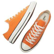 1970s Versatile Casual Comfortable Slip Resistant Durable Support Low Top Canvas Shoes Orange Sneaker Men A11445C - Multicolor - View 4