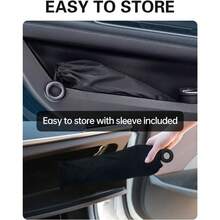 SKKREWindshield Sun Shade With 360 Pull Cord AntiScratch Handle Upgraded Sunshade For Car Windshield With DoubleLayer Fabric Car Umbrella Front Sun Shades Cover For Most Vehicles5g4s - Grey(PullCordHandle) - View 4