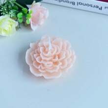 1pc Lotus Scented Candle, Home Decor Accessory