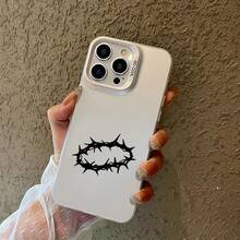 A Stylish Phone Case Does Not Include A Lanyard Or Stand. This Phone Case Features A Beautiful Winter-Themed Design With A Faith-Based Motif And Is Available For IPhone 16, 11, 15, 14, 13, And 12 Pro Plus. This Shockproof Black And Silver Case Makes A Thoughtful Christian Gift For Both Men And Women, Especially Sisters. - 黑色 - 查看 7