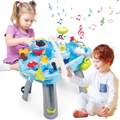 Summer Fishing Game Water Wheel Table